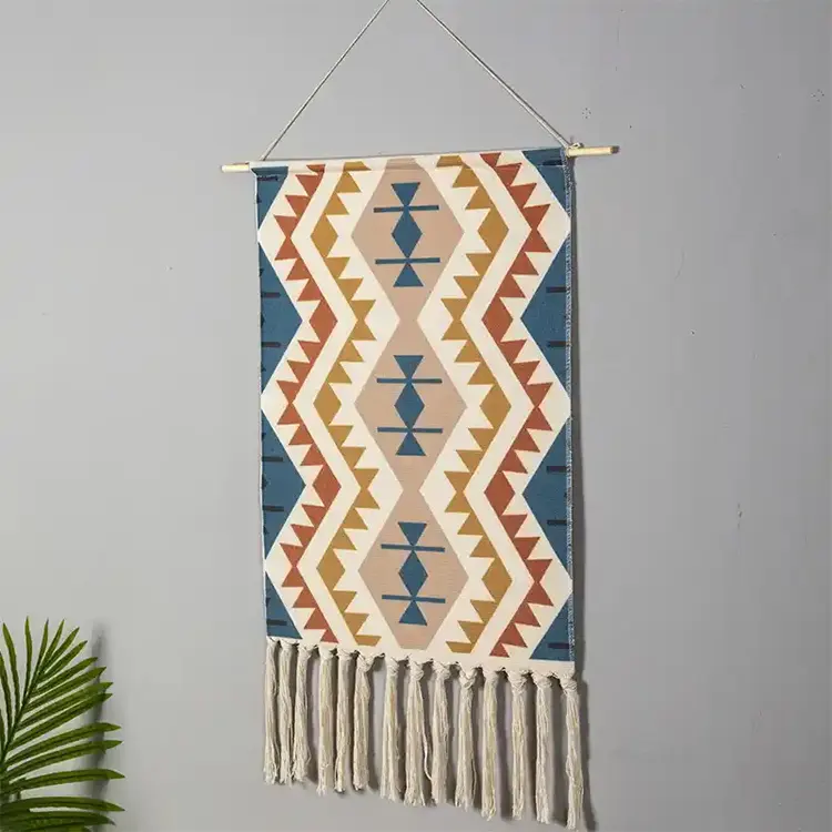Printed textile wall banner from DOWIN's published samples